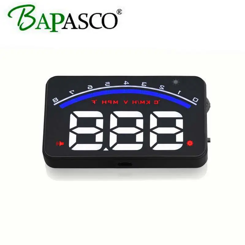BAPASCO HUD head up display M9 с отражателями скорость отображения расход топлива температура