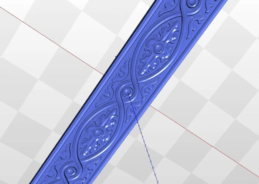 

Meandr_33 artcam relief for cnc model in STL file format