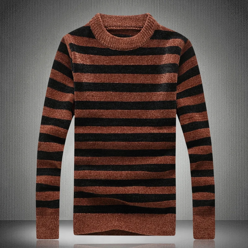 2018 New style Autumn Men's ChenI Fashion Casual stripe
