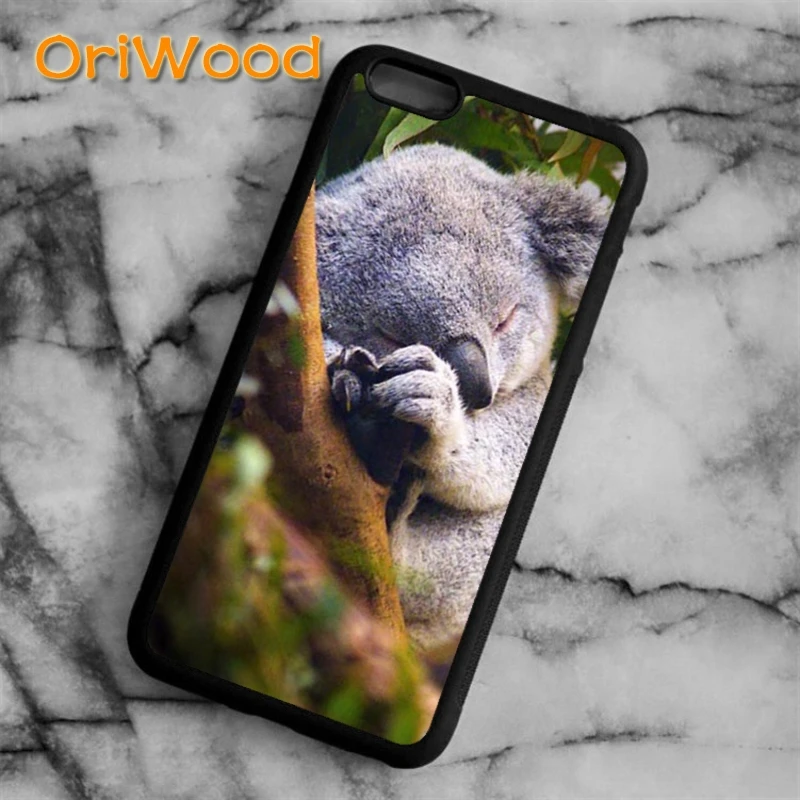 OriWood Sleeping Koala Bear Australia Case cover For