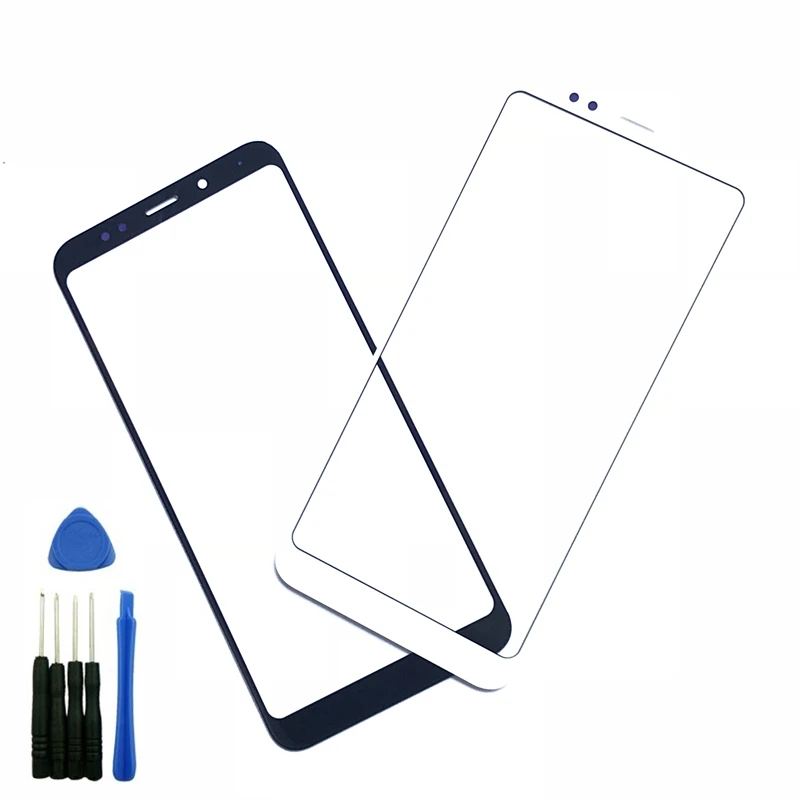 

Touch Screen Outer LCD Front Screen Glass Lens Cover Replacement Parts For xiaomi RedMi 5 Plus Note 5