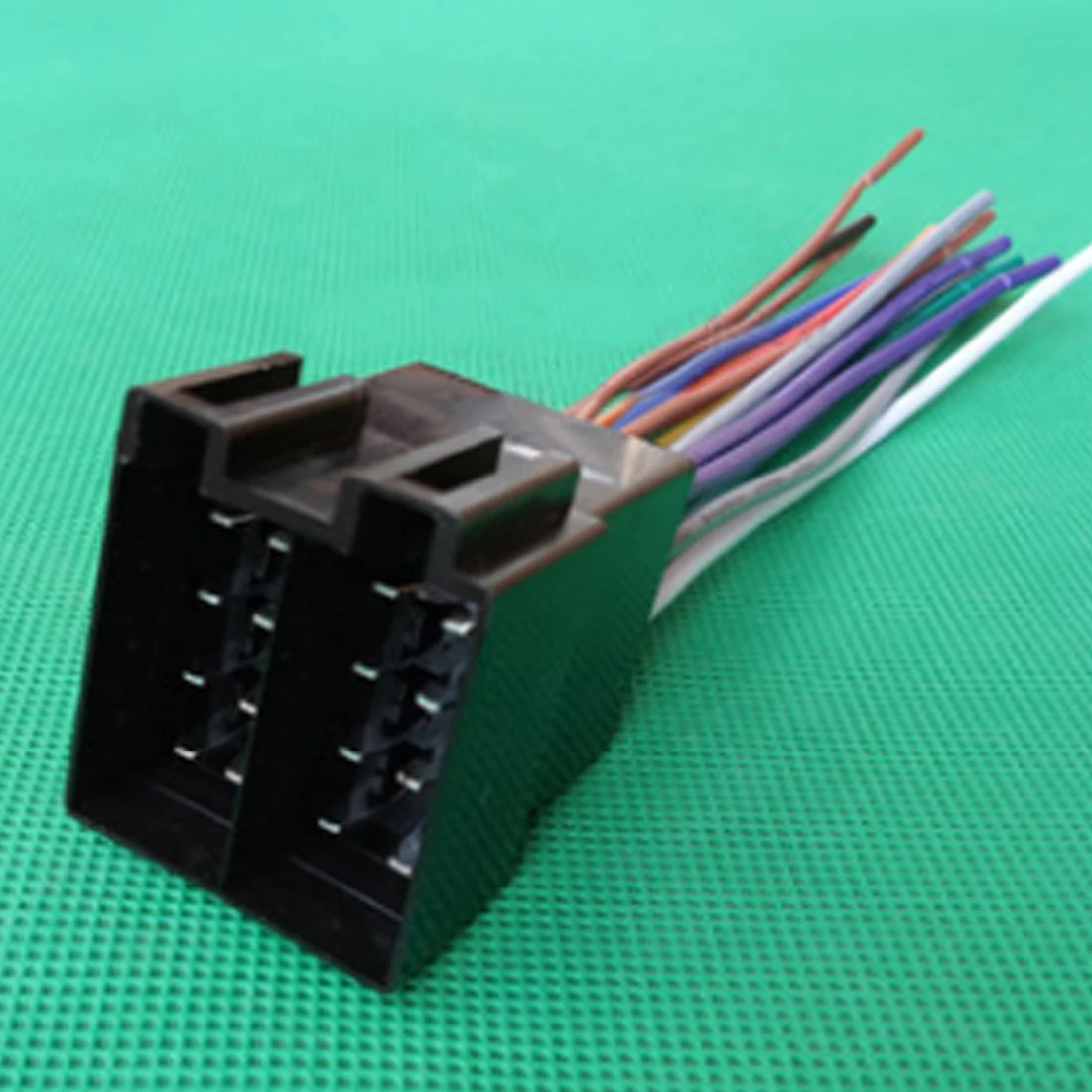 Dewtreetali Female ISO Radio Wire Wiring Harness Adapter Connector Car