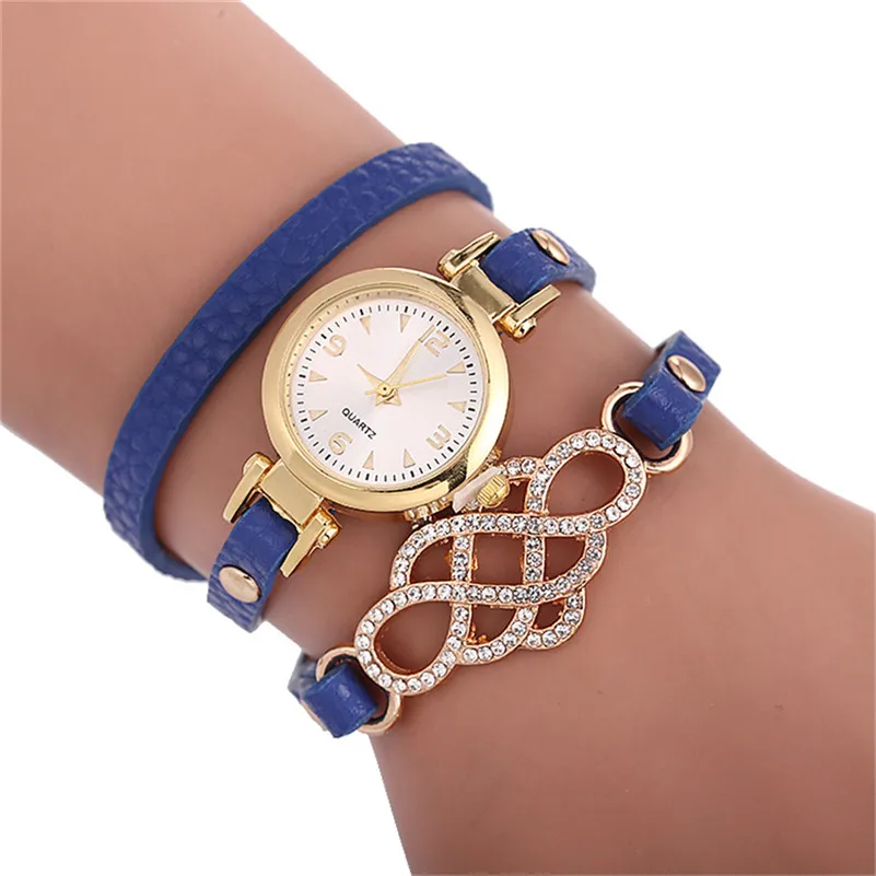 Women's watches brand luxury fashion ladies watch Analog Quartz Bling Diamond Bracelet Dress Wrist Watch clock Reloj mujer M23 (3)