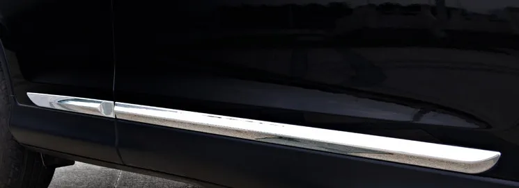 ACCESSORIES FIT FOR HONDA CRV CR-V 2012 2013 2014 2015 CHROME SIDE DOOR BODY MOLDING TRIM COVER LINE GARNISH PROTECTOR ACCESSORIES FIT FOR HONDA CRV CR-V 2012 2013 2014 2015 CHROME SIDE DOOR BODY MOLDING TRIM COVER LINE GARNISH PROTECTOR