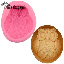 1pcs UV Resin Jewelry Liquid Silicone Mold 3D Owl Animals Resin Charms Mold For DIY Decorate Making Jewelry