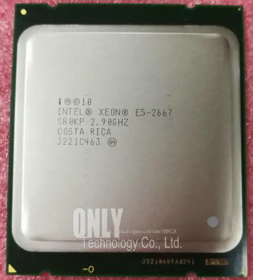 E5-2667 Intel Xeon E5 2667 2,9 ГГц 6 ядер 15 м 8GT/s LGA2011 130W процессора сервера SR0KP процессор Процессор