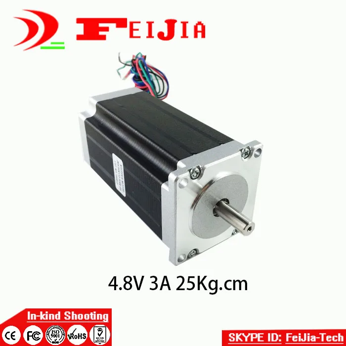 4-проводной шаговый двигатель 57HS112-3004 Nema 23 57 двигателей 57BYG 3A для 3D-принтера 1 шт. |