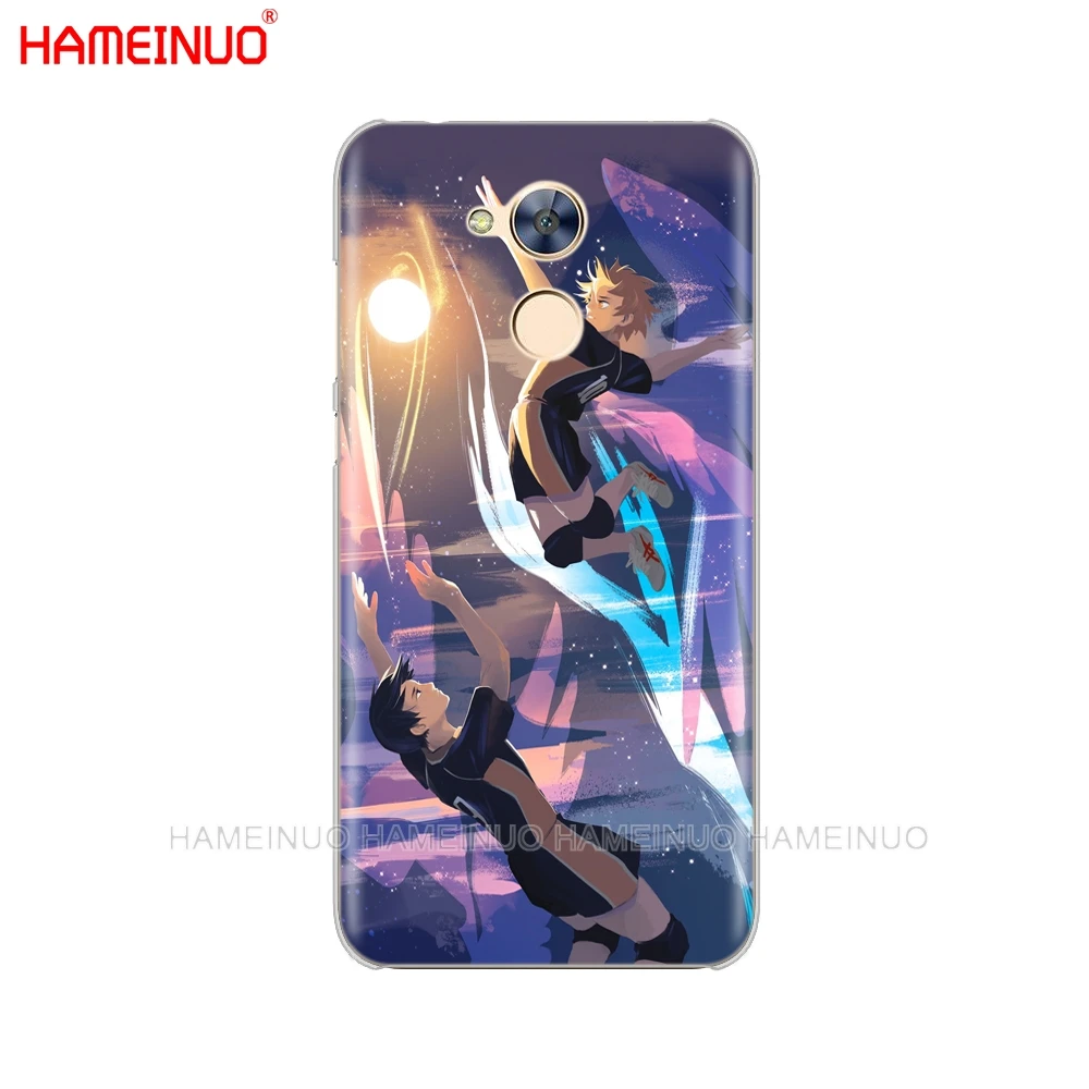 HAMEINUO Haikyuu Hinata атак Аниме Манга волейбол униформа чехол для телефона для huawei Honor 10 V10 4A 5A 6A 7A 6C 6X7X8 9 LITE - Цвет: 42487