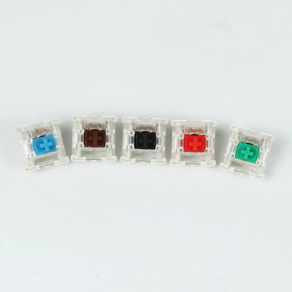 

Greetech Keyswitch green brown blue red black switches for mechanical keyboard cherry mx compatible 3pin SMD Plate Mount