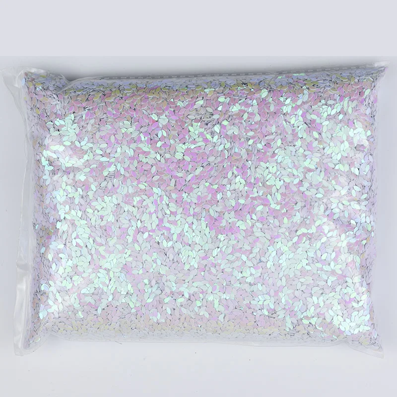 Arte do Unha Oval Cavalo Olho Forma 3d Ultrafinos Lantejoulas Unhas Glitter Faça Você Mesmo Dicas Deslumbrante Paillette Decorações Accessorie 500g 16 arte do prego decorações diy accessorie