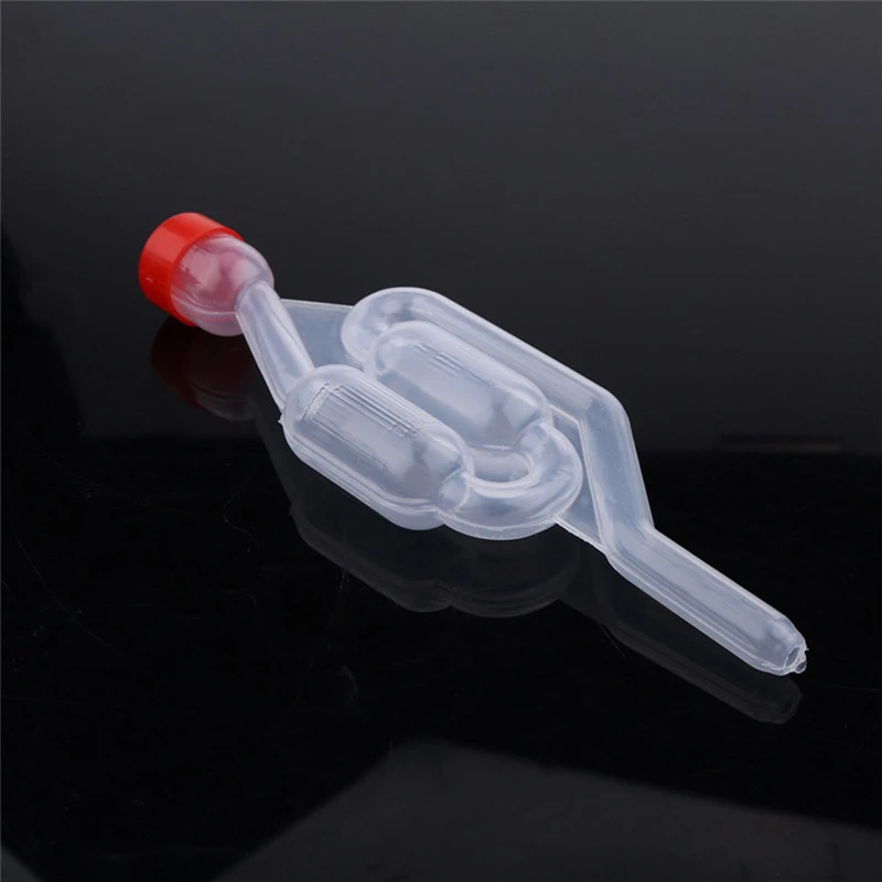 High quality Exhaust One way Home Brew Wine Fermentation Airlock Air Lock Check Valve Water Sealed 2