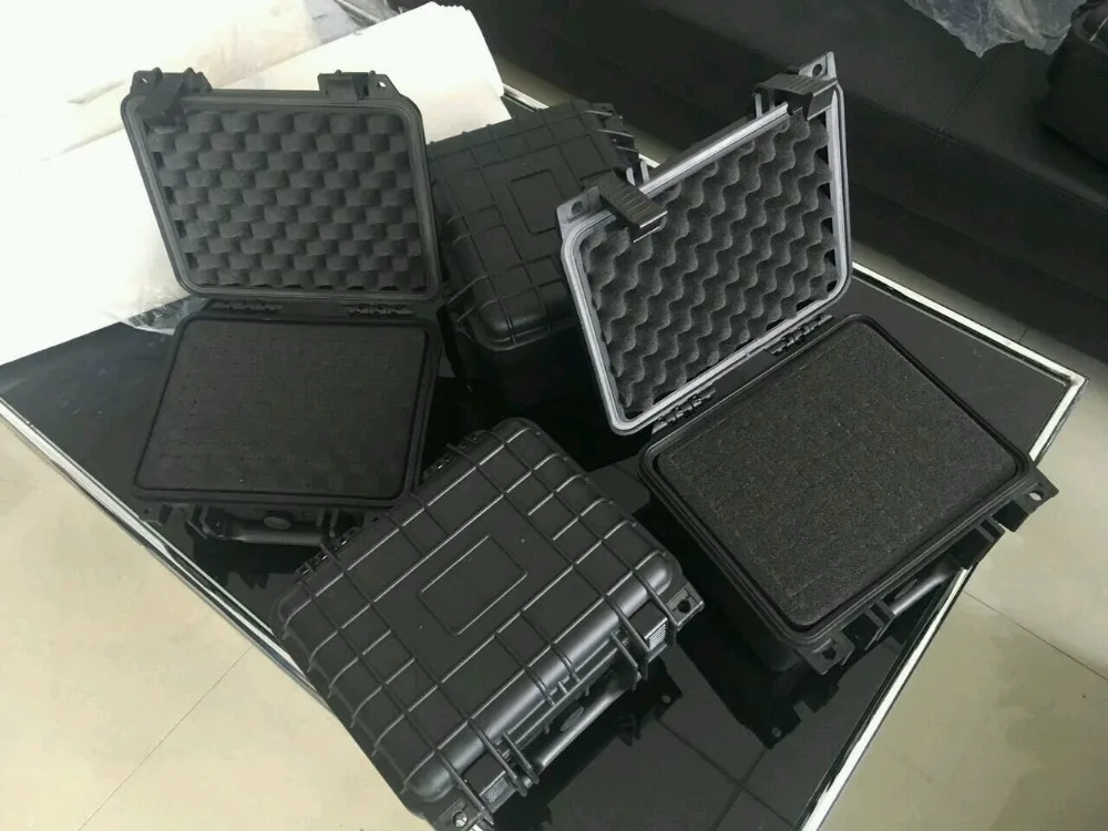 

high quality plastic tool case toolbox internal 233*181*155mm Impact resistant waterproof toolbox with pre-cut foam lining