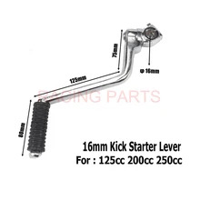 Motorcycle Engine Kick Lever Starter Lever 16mm For 150cc 200cc 250cc PIT PRO Trail Dirt Bike Motorcycle Engine Kick Lever Starter Lever 16mm For 150cc 200cc 250cc PIT PRO Trail Dirt Bike