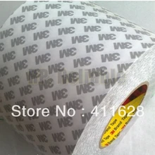 1x61 мм ширина, 50 м длина 3M9080 высокая эффективность нетканые с двойным покрытием клейкая лента для электрического таблички дисплей