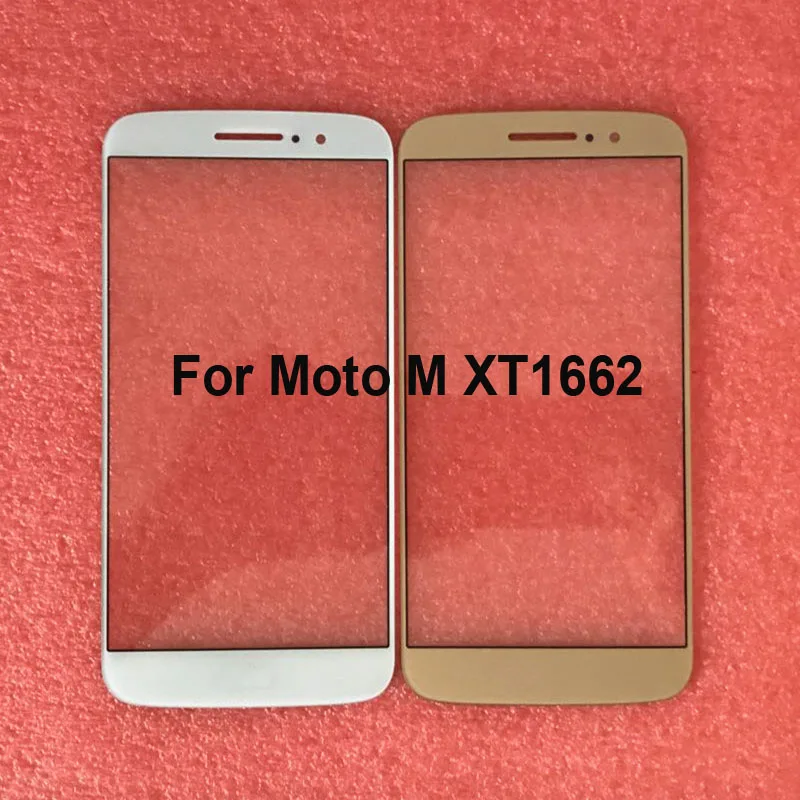 Для Moto M MotoM XT1662 Сенсорная панель экран дигитайзер стекло сенсорная без