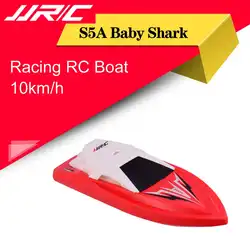 JJRC S5A Baby Shark 1:47 2,4G пульт дистанционного управления индукция два встроенных мотора 20 минут время работы высокая скорость RC Гоночная Лодка