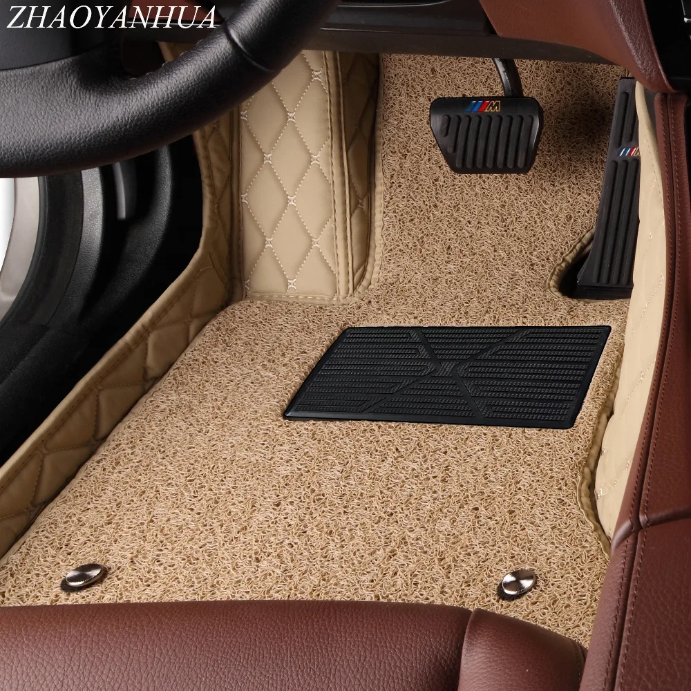 ZHAOYANHUA Car floor mats for Mercedes Benz W203 W204 W205 C class 180