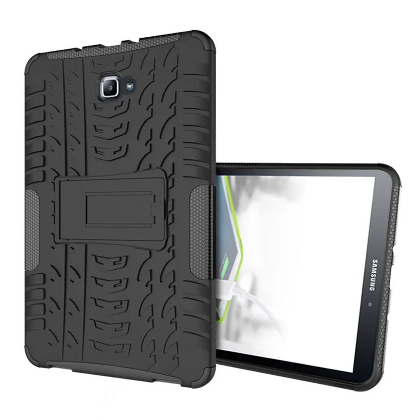 

Tablet Cases For Samsung Galaxy Tab A 10.1 Case Anti-knock Shockproof Cover For Samsung T580 PC+TPU Coque Cover Bumper
