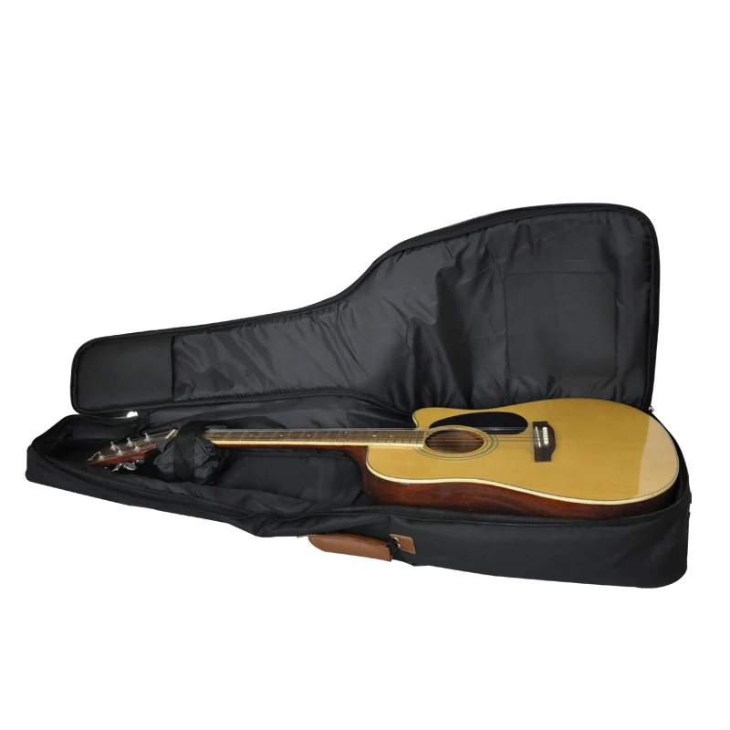 Waterproof professional portable 38 39 40 41inch acoustic guitar case gig bag soft backpack cover padded pocket handle strap