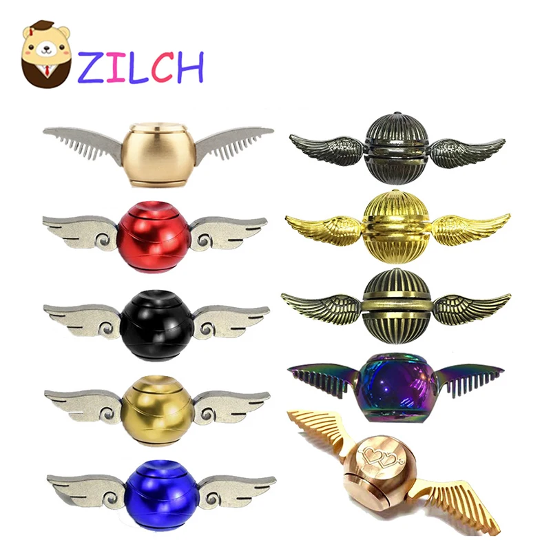 10 Kinds Fly Angel Wings Hand Spinner EDC Tri Spinner Fidget Toys