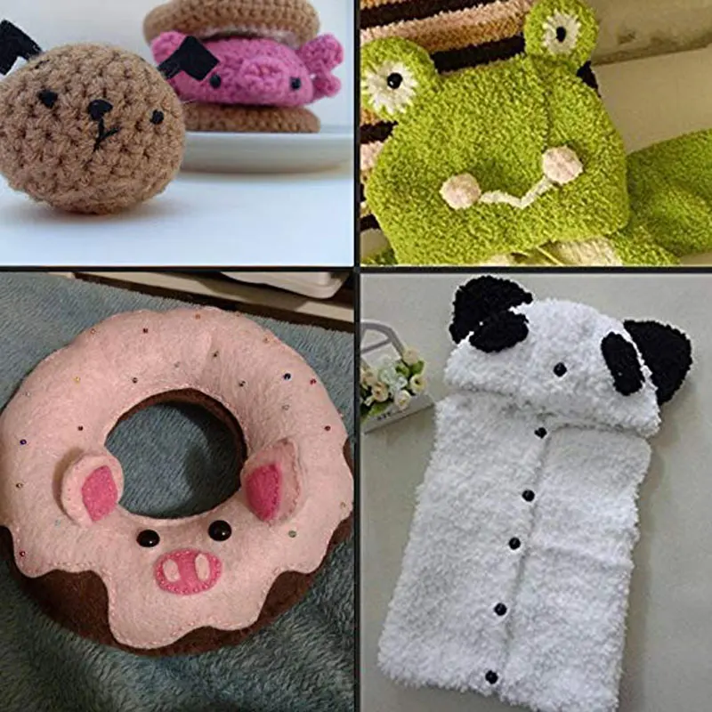 Details about   ALL SIZE Black Plastic Safety Eyes Teddy Bear Craft Animal Amigurumi Soft Toy 