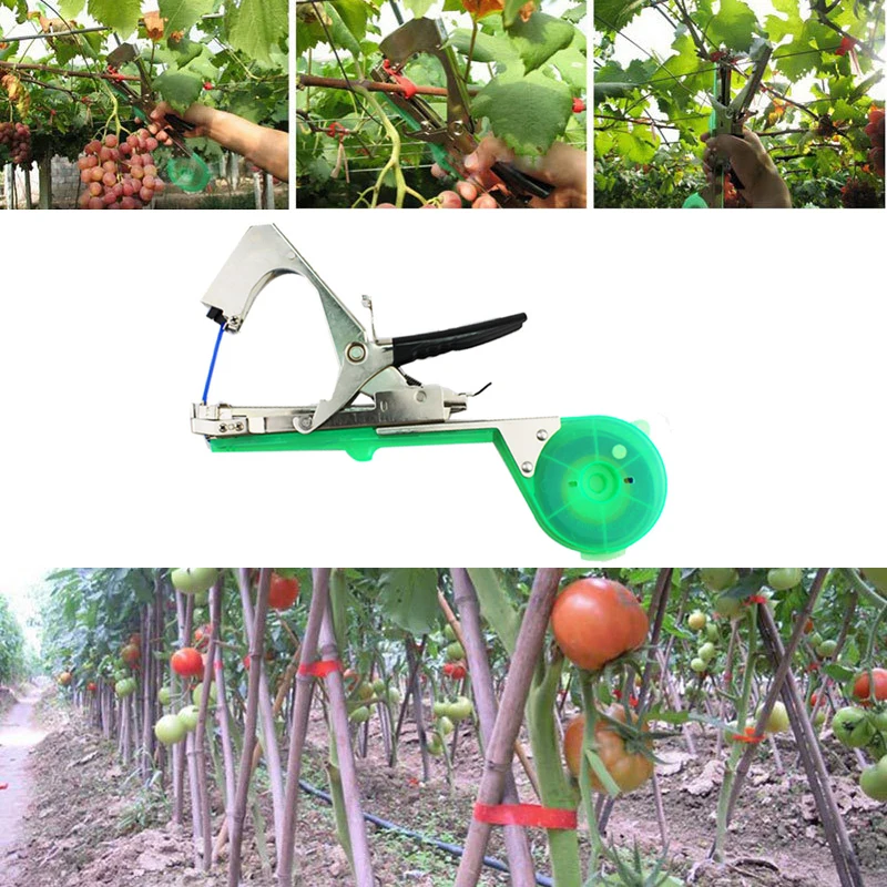 Plant Tying Tapetool Tapener Machine Garden Tools Vegetable Fruit Flower Binding Machine Stem Strapping Tape Plant Tying Tapetool Tapener Machine Garden Tools Vegetable Fruit Flower Binding Machine Stem Strapping Tape