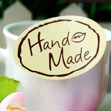 200 шт./партия, ручная работа, наклейки, запечатывающая наклейка, упаковка для выпечки, коробка для торта, украшение