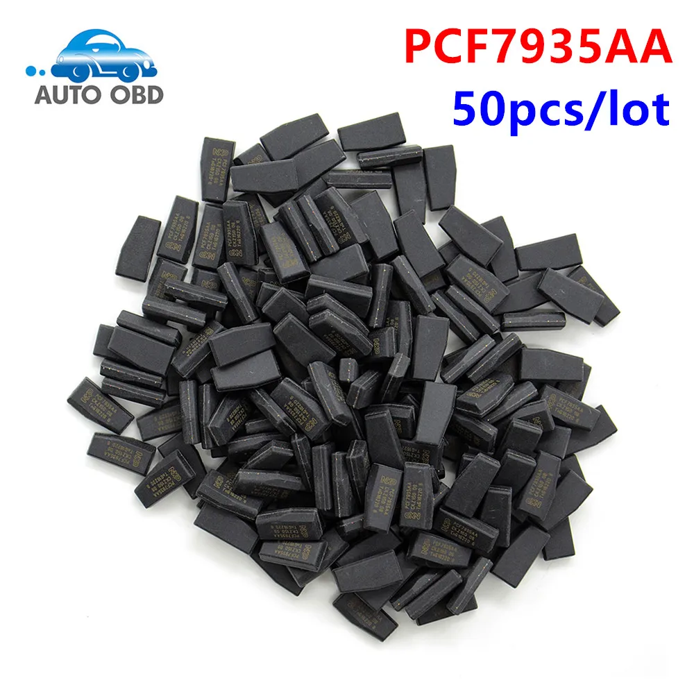 

50pcs/lot A+ quality PCF7935AS PCF7935AA Transponder chip PCF 7935 as pcf7935 carbon free shipping