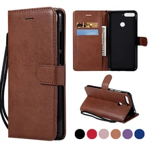 

Honor 7A Pro Phone Cases On For Huawei Honor 7A Prime Coque For Funda Huawei Y6 2018 Prime Case Retro Wallet Flip Leather Covers