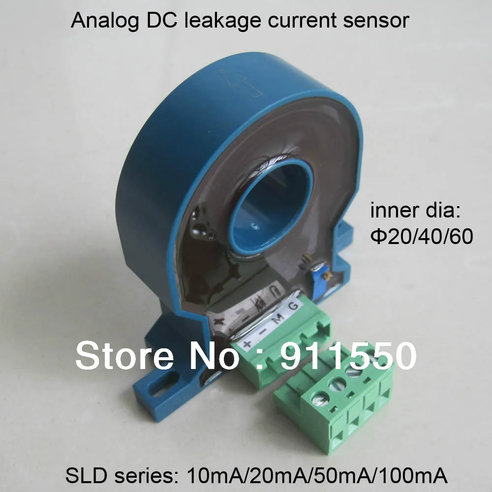 current sensor, analog DC leakage current transducer(BLD1 10mA) circuit
