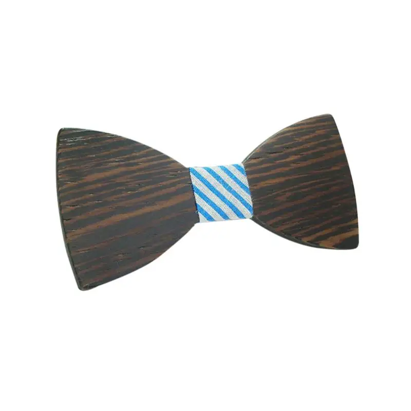 Новое поступление, модный деревянный галстук-бабочка для мальчиков, детские галстуки-бабочка, красивые деревянные Галстуки - Цвет: A11