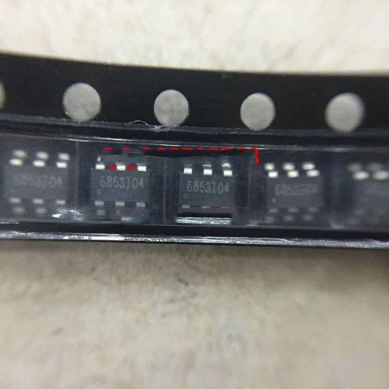 

Free shipping 20pcs/lot CR6853B SOT23-6 CR6853 Chip-Rail / Kai new original
