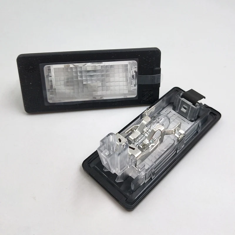 2 шт. 56D 943 021 Галогеновый светильник для номерного знака VW Passat B6 B7 J etta MK6 Tiguan Touran Sharan