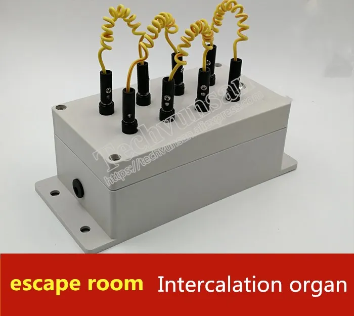 

Human secrets room escape room props Playful inserting line Intercalation unlock organ finished product Takagism adventure game