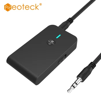 

Neoteck 2 in 1 Bluetooth Audio Transmitter Receiver With 3.5mm Audio RCA Cable Bluetooth Transmitter Receiver A2DP Stereo Audio