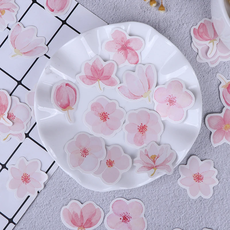 45 Pcs/pack Bullet Journal Decorative Stickers Adhesive Stickers DIY Decoration Diary Stationery Stickers