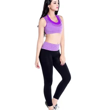 Женские комплекты для йоги фитнеса одежда спортивная одежда Бюстгальтер леггинсы спортивный костюм набор тренировочная одежда для женщин спортивная одежда