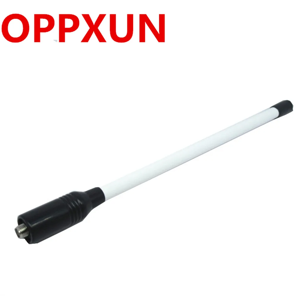 OPPXUN белая SMA Женская Двухдиапазонная VHF/UHF BaoFeng UV82|Рации| |