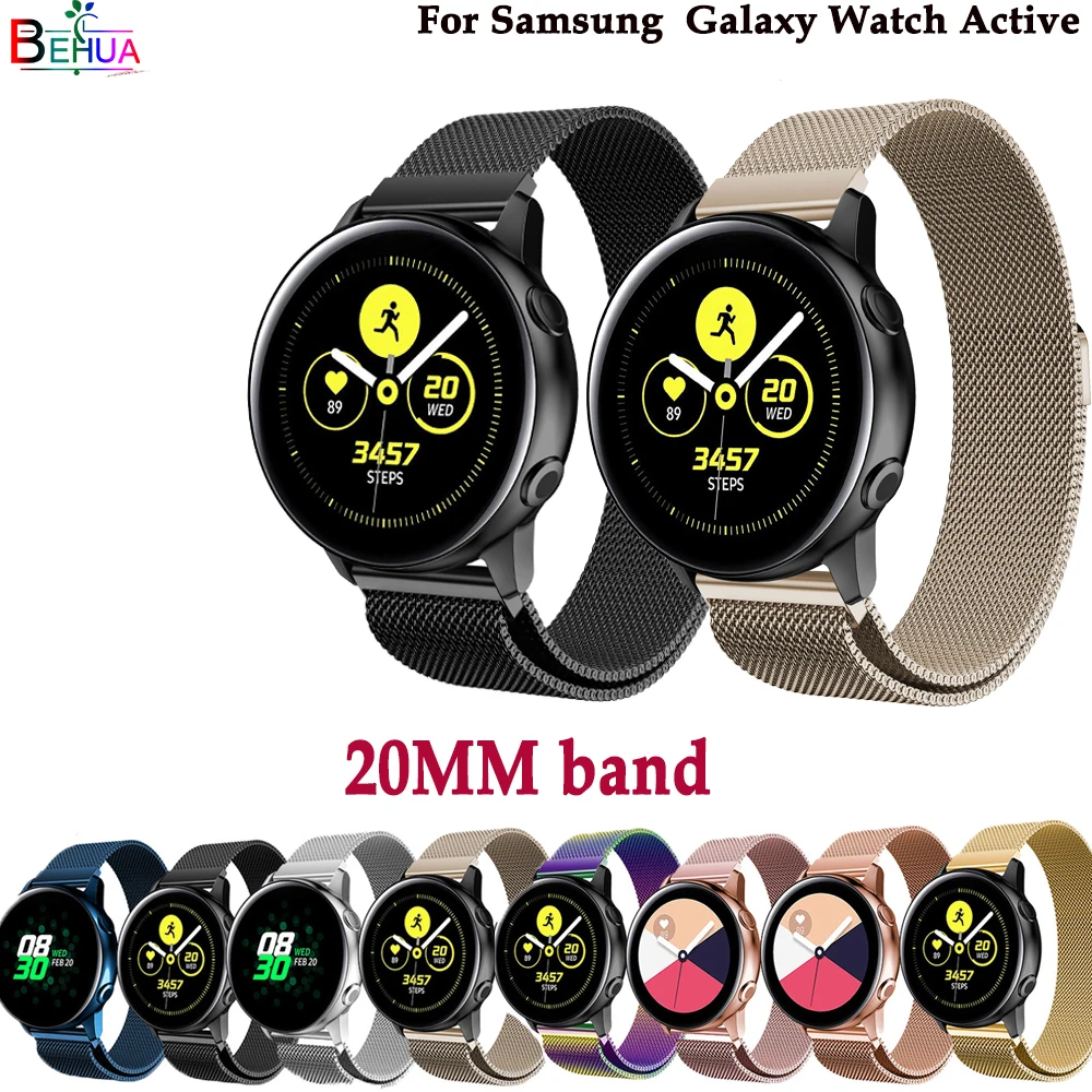 Высококачественный ремешок Milanese для часов Samsung Galaxy браслет активных Gear S2/Galaxy 42