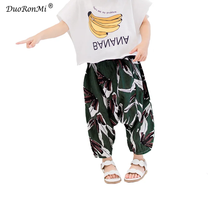 Girls Pants Baby Girl Harem Pants Casual Summer Kids Children Air