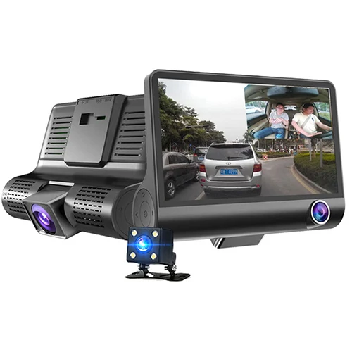 3 cameras car DVR 11