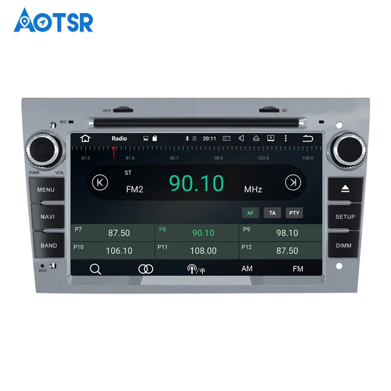 Sale Android 8.1 Car DVD CD player GPS Navigation Auto radio Stereo For OPEL old car Multimedia system 2 din radio 12