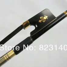 1 шт. высокое качество сильный Черный углеродного волокна виолончель лук 4/4 Ebony Лягушка 3004