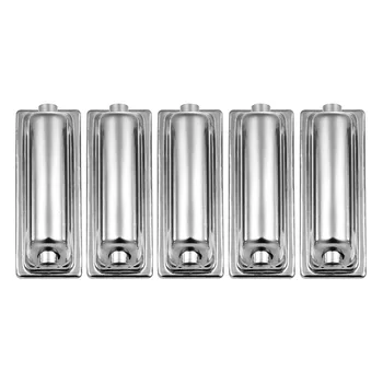 

Double-end Drum Lug Rectangular Snare Drum Lug Claw Hooks Ear Drum Set Parts Accessories Replacement, 5pcs/Pack
