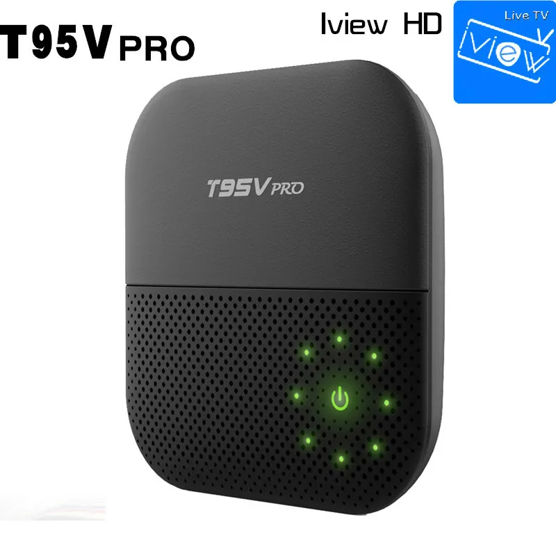 T95V PRO Iview HD IPTV For Smart Media Player For Amlogic S912 BT4.0