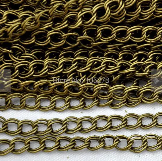 Chains 32ft 10meters Of Antique Bronze Two Ply Double Wire Twisted