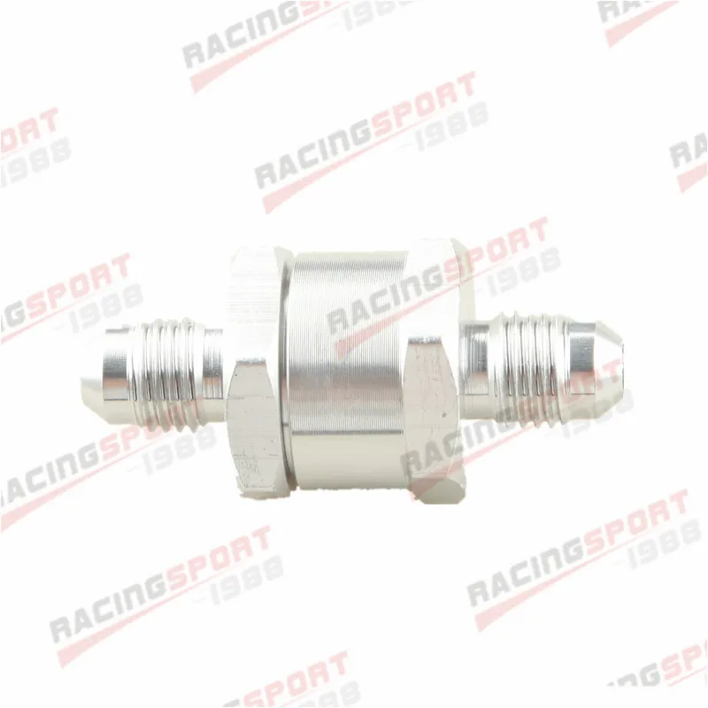 AN6 AN-6 In/Outlet Fuel Non Return One Way Aluminium Check Valve Petrol Diesel | Автомобили и мотоциклы