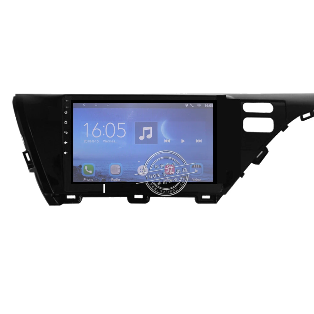 Clearance HACTIVOL 10.1" Quadcore car radio stereo for Toyota Camry 2018 android 7.0 car DVD player gps navigation with 1G RAM 16G ROM 1