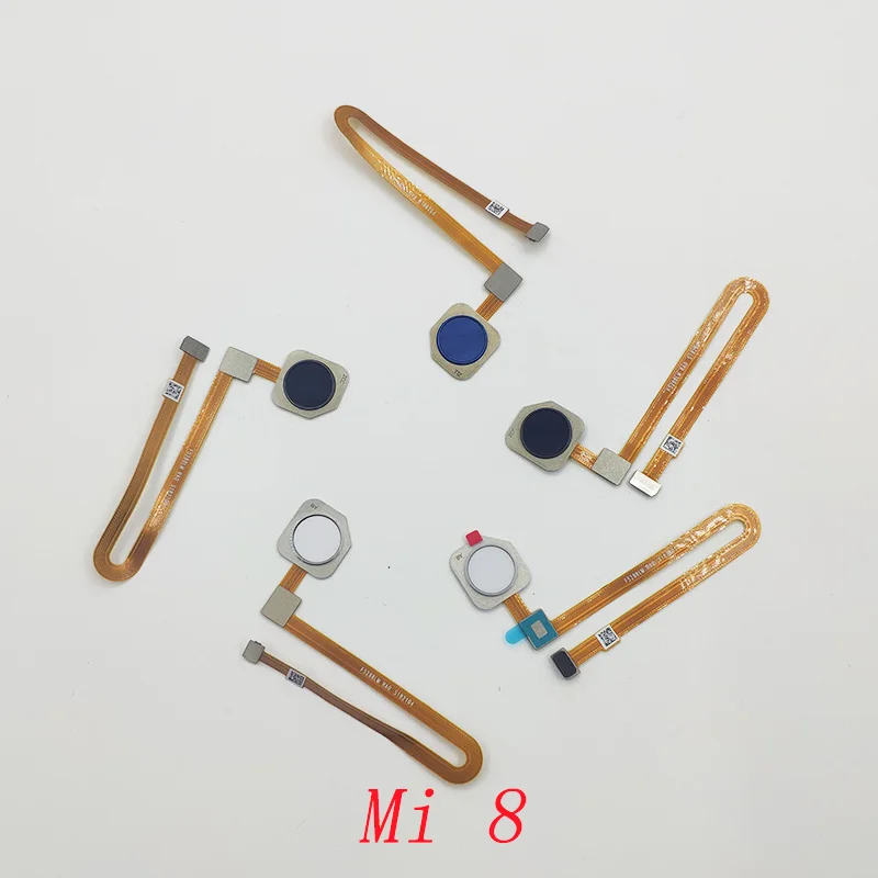 Распознавания отпечатков пальцев сенсор Touch ID для Xiaomi mi 8 Главная Кнопка ключ
