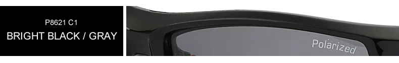 POLARSNOW Одежда высшего качества брендовая камуфляжная оправа солнцезащитные очки с поляризованными линзами, Для мужчин рыбалка Спортивные очки Goggle UV400 очки PS8621